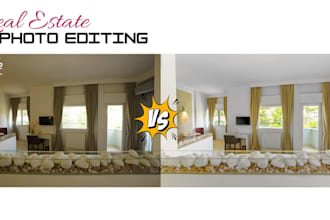 the photo editing of real estate photography, suitable to enhance your