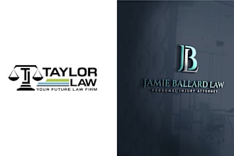 do attorney legal and law firm logo design