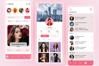 develop social networking app, social media app, dating app, social chat app