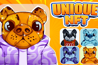 design unique nft collection and generate for your nft art