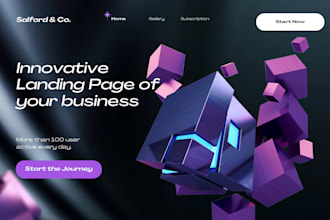 develop godaddy landing page , godaddy website design, eshop