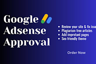 build wordpress website for google adsense approval