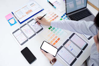 design and develop flutter mobile apps
