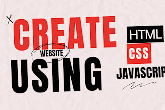 create website using html, CSS and javascript, bootstrap, tailwind CSS