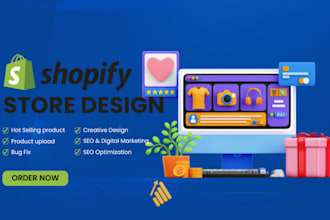 build shopify store and website