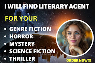 find literary agent for genre fiction horror mystery science fiction thriller