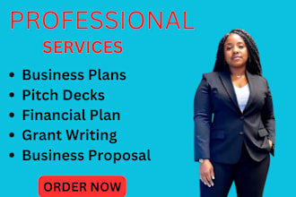 write investor ready business plan for startups with financial plan