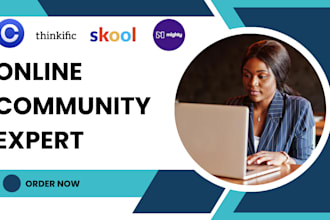 be your skool circle so mighty network thinkific online community expert