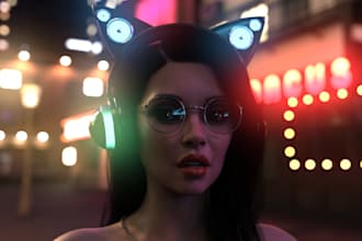 be your 3d artist who brings your fantasies to life