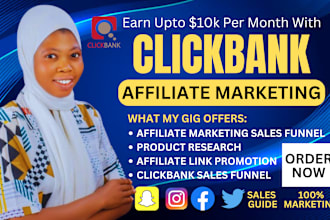 build clickbank affiliate marketing sales funnel amazon website promotion