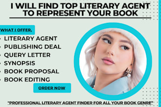 find top literary agent for children books, edit queries and win publishing deal