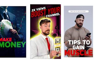 design reels cover, youtube shorts and tiktok thumbnails