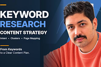 research SEO keywords and create a strategic content plan