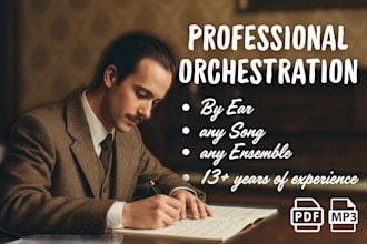 provide professional orchestration and cinematic arrangement
