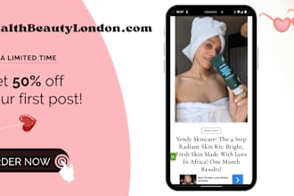 review your product in a british beauty blog