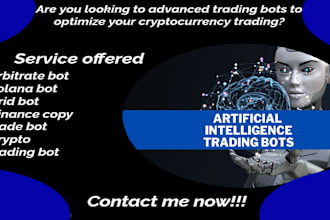 arbitrate bot, solana bot, grid bot, binance copy trade bot development