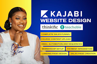 kajabi sales funnel kajabi landing page podia thinkific teachable kajabi website