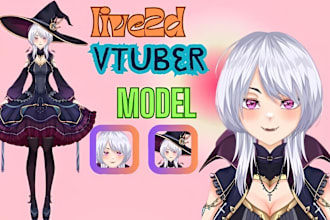 design live2d vtuber model streaming anime avatar vtuber studio prprlive