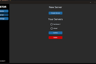 build a simple gui aplication in python