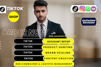 do auto product hunting list and optimize tiktok winning product for tiktokshop