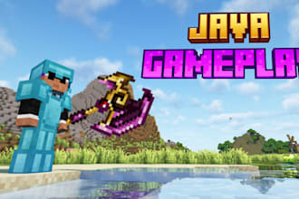 record minecraft background footage for youtube