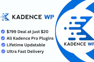 install kadence pro theme, kadence blocks pro with my lifetime license