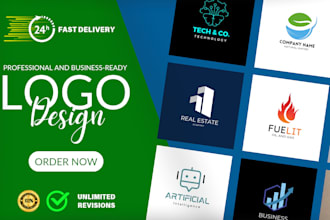 do a sleek and professional logo