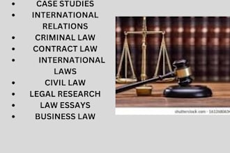 handle UK law assignments and legal writing