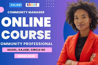 be virtual assistant for skool online community circle so community manager