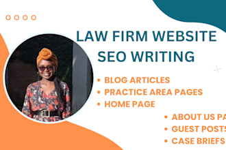 be your law firm website SEO writer