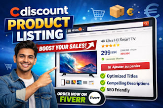 prepare your product listing for cdiscount and other european marketplaces