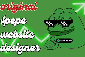 do meme coin website, pepe website and crypto website
