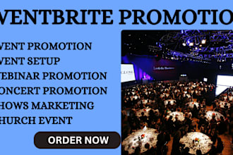 virally promote your event, webinar, concert, eventbrite to targeted audience