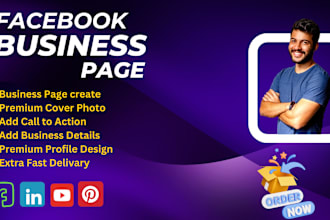 do facebook business page create and social media setup