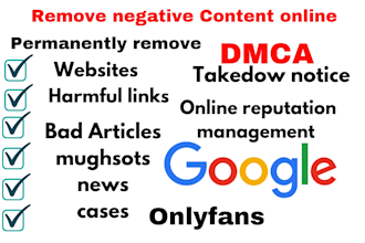 permanently remove articles news mugshots delete negative links cases on google