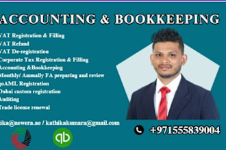 do vat, corporate tax, and bookkeeping in dubai uae