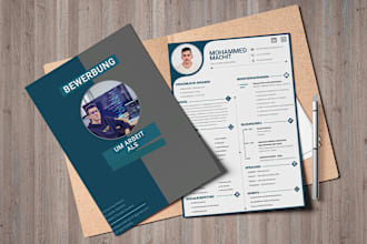 create your unique german lebenslauf or english CV resume