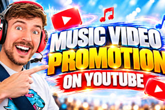 do organic music promotion for youtube