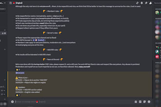 create or customize discord server for you