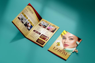 medspa menu, wellness flyer, vitamin, medical, health, massage, salon pricelist