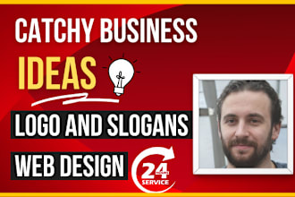 suggest 20 amazing business name ideas, brand names, company names and slogans