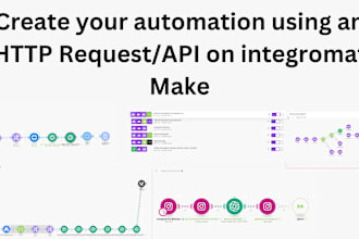 make com with make API make com api integromat integration made com, airtable