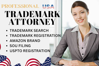 your trademark registration attorney for uspto filing for brand registration
