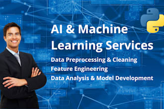 analyze data and train machine learning models for your project