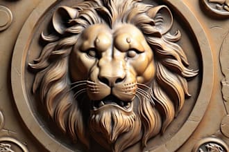 sculpt 3d bas relief 3d printing 3d coin model 3d sculpting for cnc