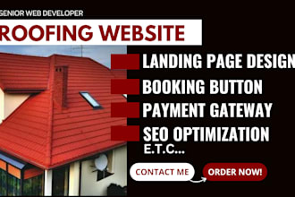 roofing website construction website plumbing website handyman website hvac web