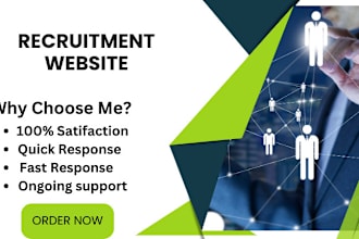 create recruitment website healthcare staffing agency website hiring job board