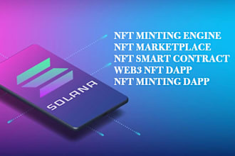 solana nft minting dapp, solana minting engine,web3 nft dapp, solana marketplace