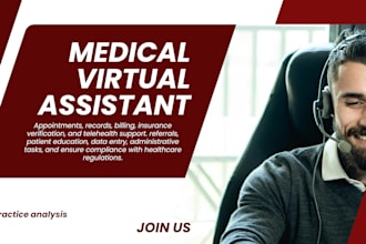 be your medical virtual assistant