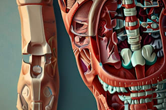 make realistic medical illustration